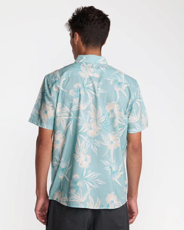RVCA BOTANICAL SHORT SLEVE SHIRT - BN4