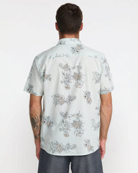 RVCA BOTANICAL SHORT SLEEVE SHIRT - GRT