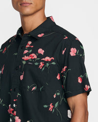 RVCA BOTANICAL SHORT SLEEVE SHIRT - PTK