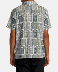 RVCA OBLOW TAPA SHORT SLEEVE SHIRT - ANW