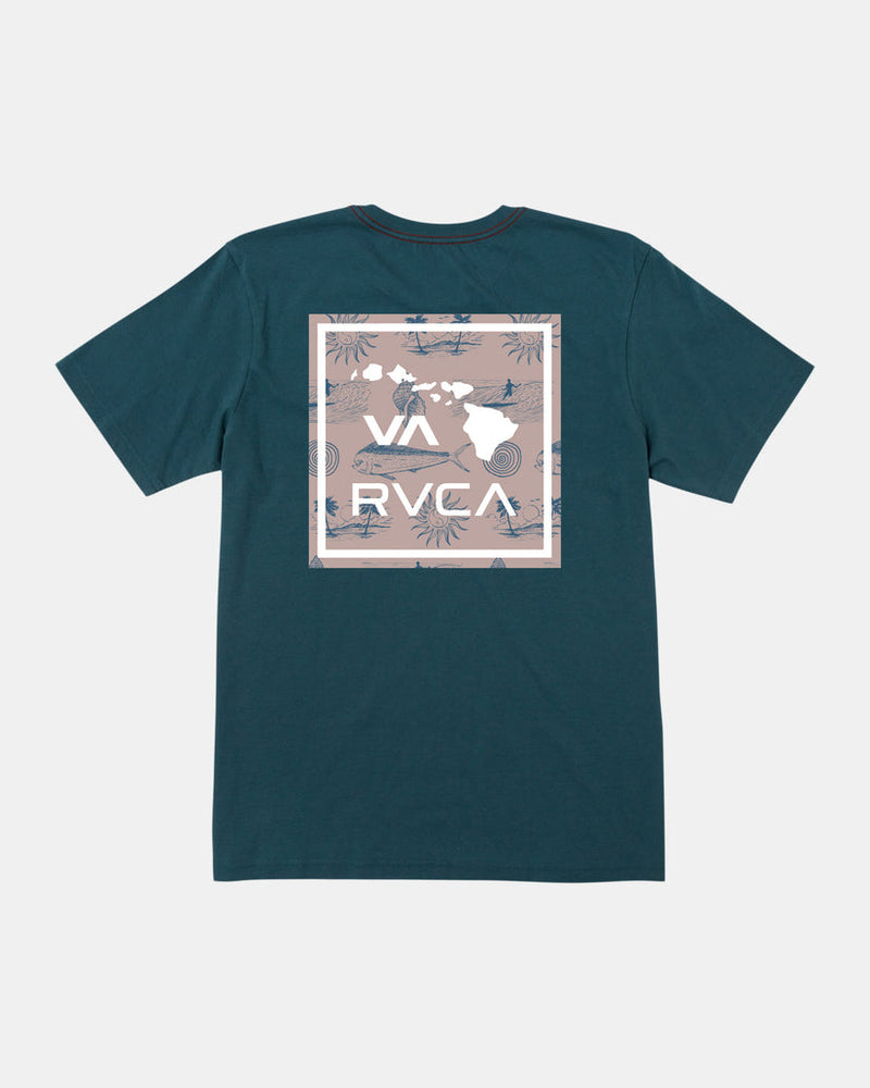 RVCA HAWAII VA ALL THE WAY SHORT SLEEVE T SHIRT - BRK0