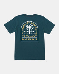 RVCA TROPICS SHORT SLEEVE T SHIRT - BRK0