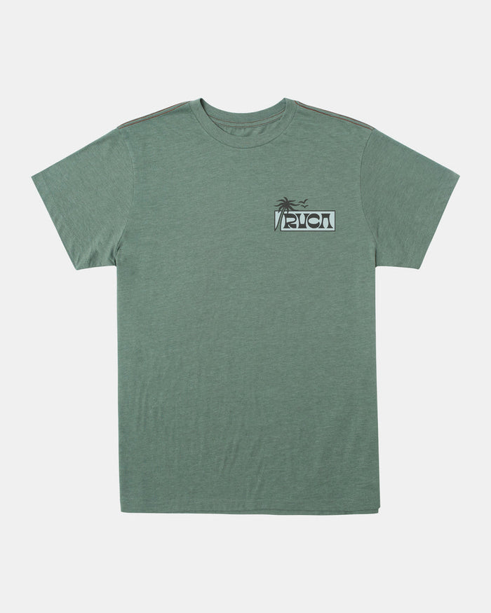 RVCA PALM SET T SHIRT - GNB0