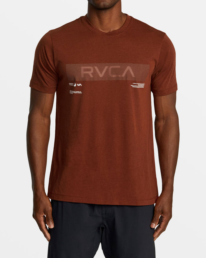 RVCA BIG RVCA  SPORT TECH T-SHIRT - RZA0