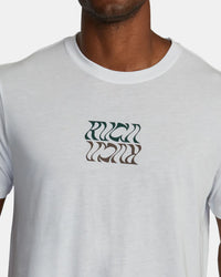 RVCA FLIP FLOW SPORT TECH T-SHIRT - WHT