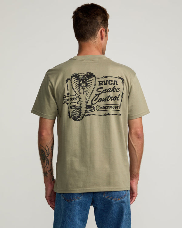 RVCA COBRA SERVICES TEE - ALO