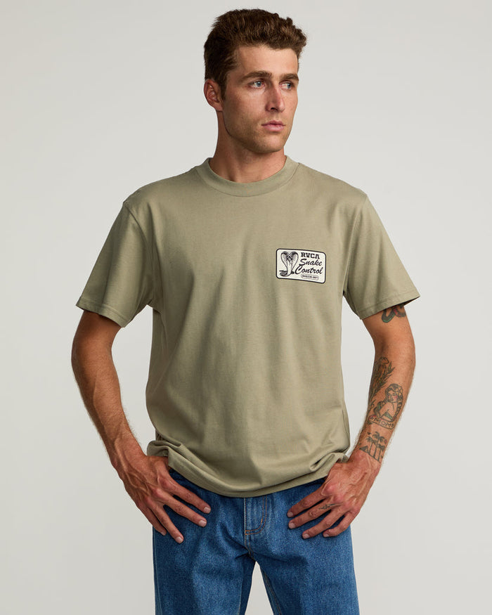 RVCA COBRA SERVICES TEE - ALO