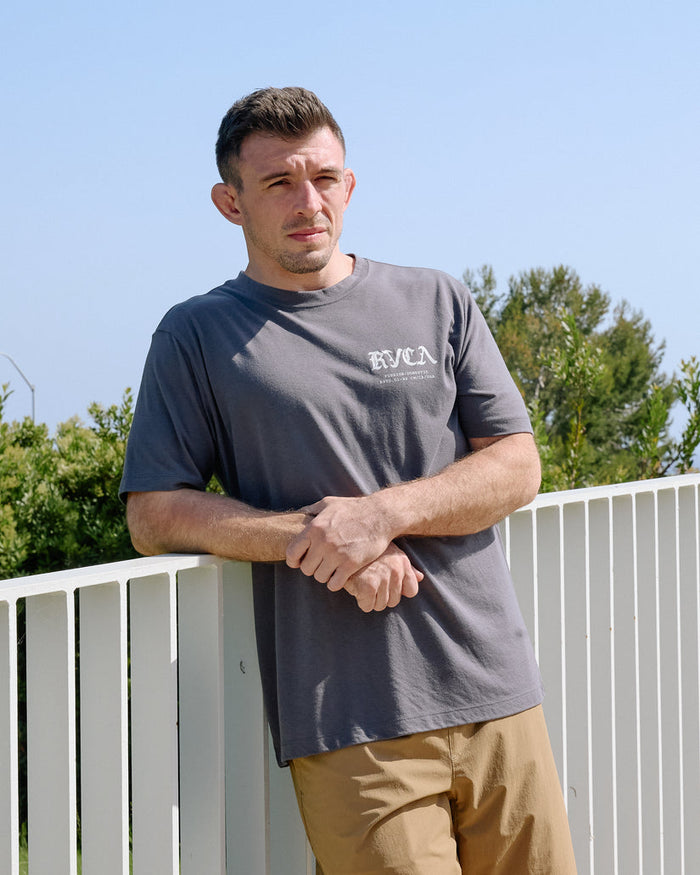 RVCA BALANCE SHORT SLEEVE TEE - SLT