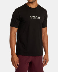 RVCA LAYER FLIP TEE - BLK