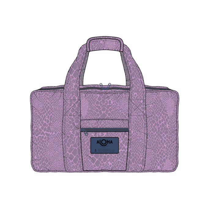 ALOHA COLLECTION KEEP IT LIGHT WEEKENDER / PYTHON / AMETHYST