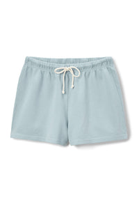 PERFECT WHITE TEE THE VENUS PIQUE SHORTS - CELESTIAL BLUE B14