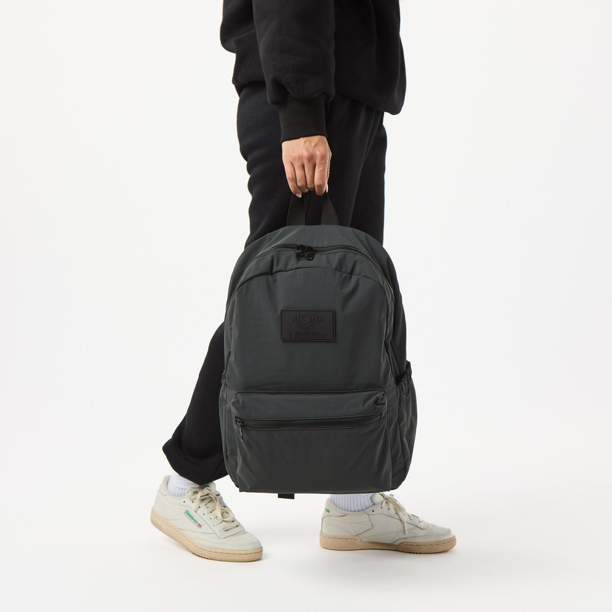 ALOHA COLLECTION KEEP IT LIGHT BACKPACK / MONOCHROME / BLACK