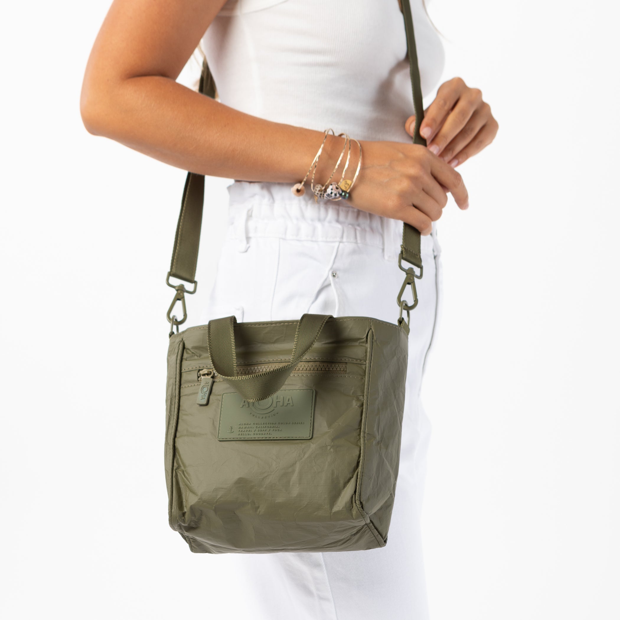 ALOHA COLLECTION CROSSBODY / MONOCHROME / OLIVE – Work It Out