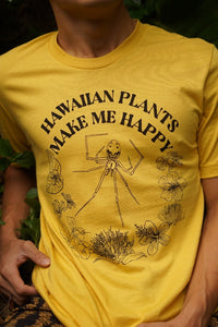 LAULIMA HAWAIIAN HAPPY FACE SPIDER TEE