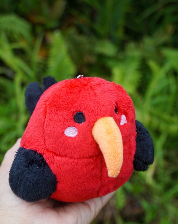 LAULIMA 'I'IWI PLUSH KEYCHAIN