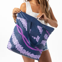 ALOHA COLLECTION DAY TRIPPER / KAUA'I MOKIHANA 24 / VIOLET ON NAVY
