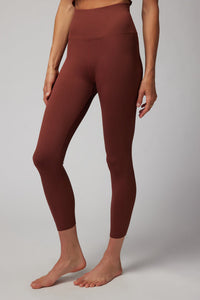 SPIRITUAL GANGSTER LOVE SCULPT LEGGING - WASHED BURGUNDY