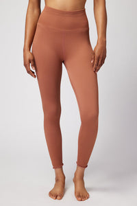 SPIRITUAL GANGSTER LOVE SCULPT LEGGING - DEEP RUST