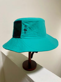 MAMA ON BOARD SURF HAT - TROPICAL TEAL