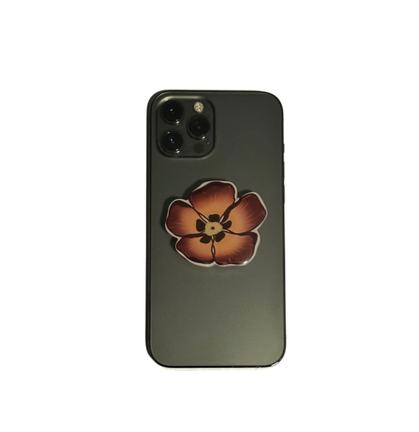 HAWAIIAN KINE PRODUCTS LLC PHONE GRIP - HAU FLOWER