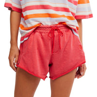 FREE PEOPLE MOVEMENT KNOCKOUT SHORTS - GRAPEFRUIT 6296