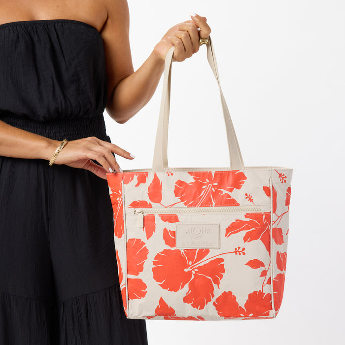 ALOHA COLLECTION GO-TO TOTE / SALINA/ RED HAUTE SANDSTONE