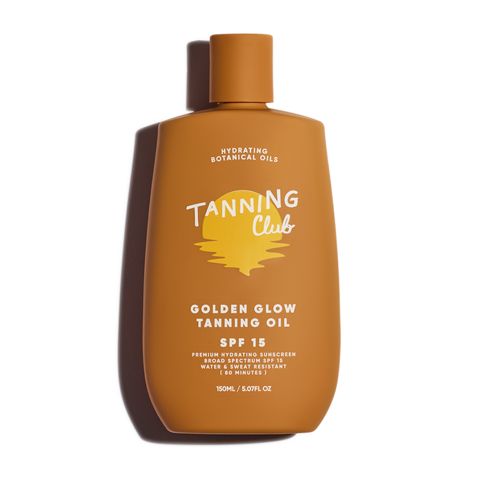 TANNING CLUB GOLDEN GLOW TANNING OIL