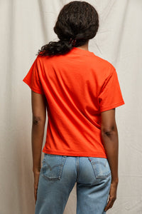 PERFECT WHITE TEE HENDRIX BASIC V - TOMATO T69