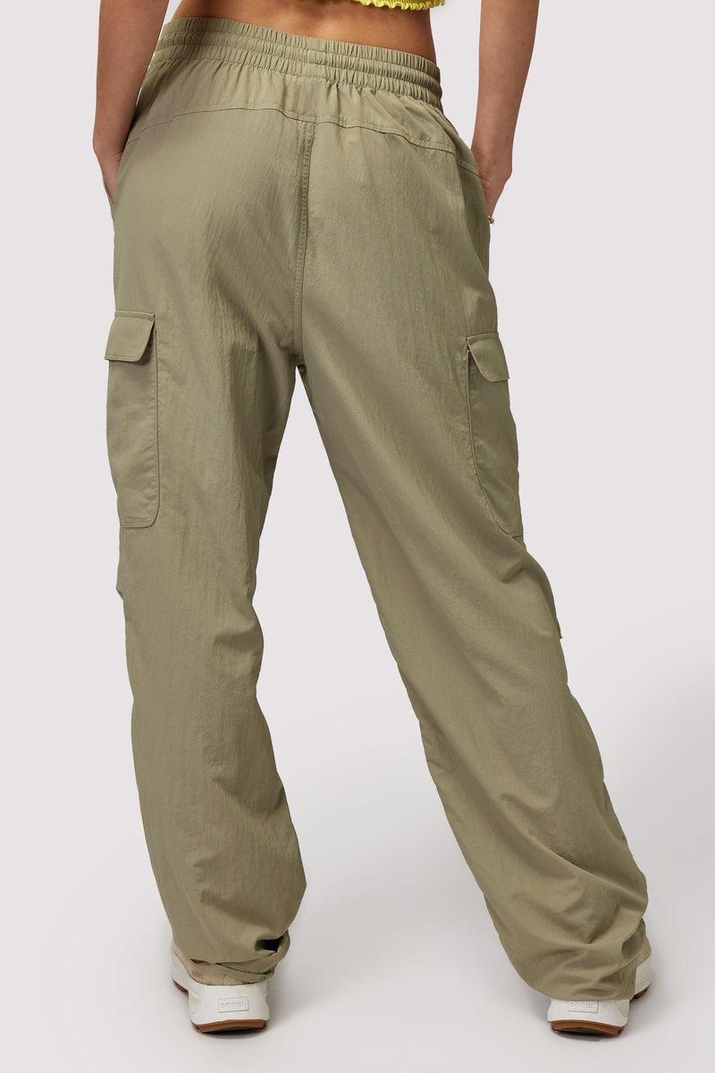 SPIRITUAL GANGSTER JOURNEY CARGO PANT - DARK MATCHA