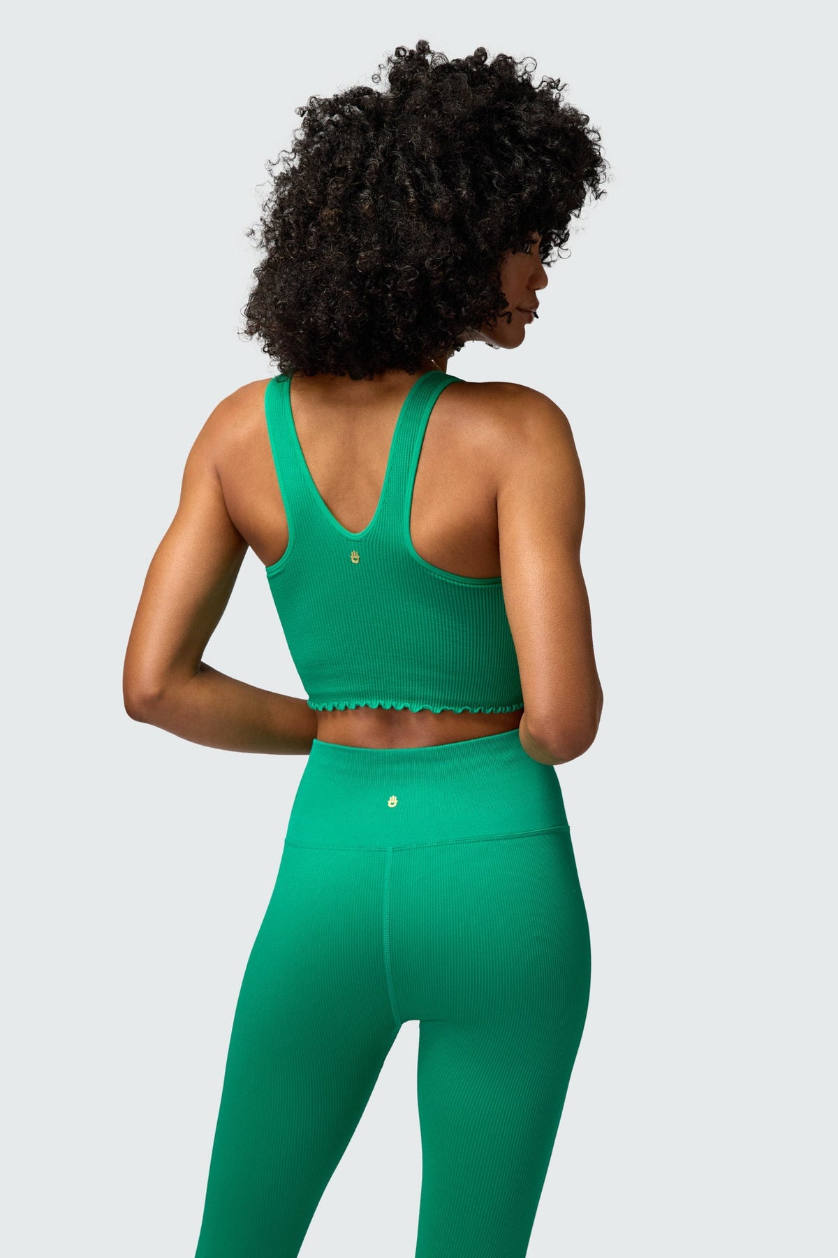 SPIRITUAL GANGSTER AMOR CROP TANK - JADE