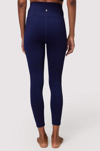 SPIRITUAL GANGSTER LOVE SCULPT 7/8 LEGGING - INKY NAVY