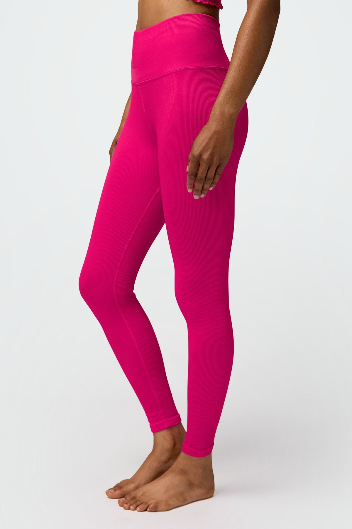 SPIRITUAL GANGSTER LOVE SCULPT 7/8 LEGGING - MAGENTA