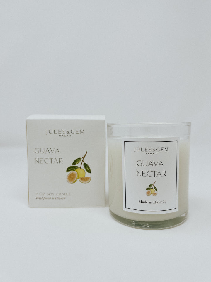 JULES + GEM HAWAII CANDLE 7OZ - GUAVA NECTAR