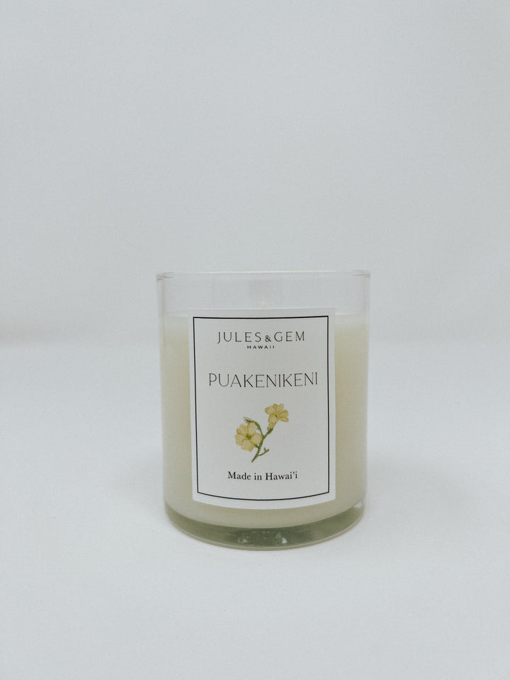 JULES + GEM HAWAII CANDLE 7OZ - PUAKENIKENI