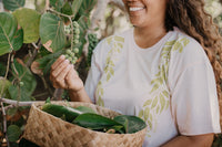 LEI CLUB CROP TEE MOKIHANA - MATCHA ON SUGAR CANE