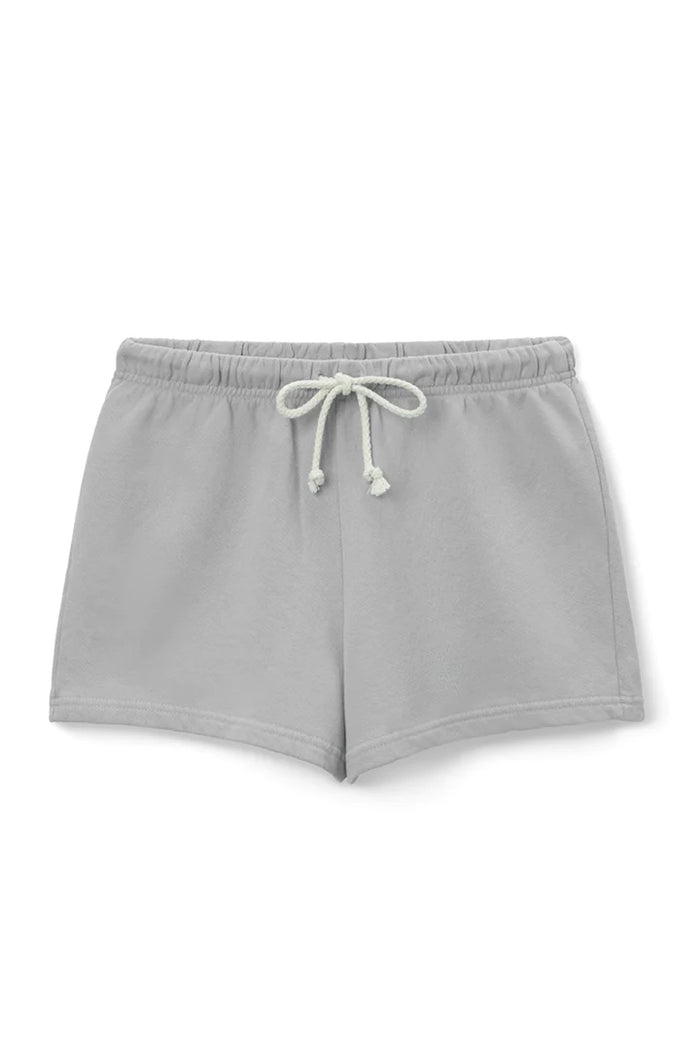 PERFECT WHITE TEE THE LAYLA SWEATSHORTS - ALUMINUM B12