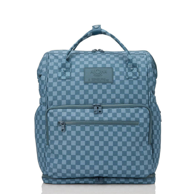 ALOHA COLLECTION LE BEBE / PETITE CHECK / SLATE