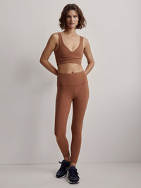VARLEY LETS MOVE HIGH RISE LEGGINGS 25  - RAWHIDE