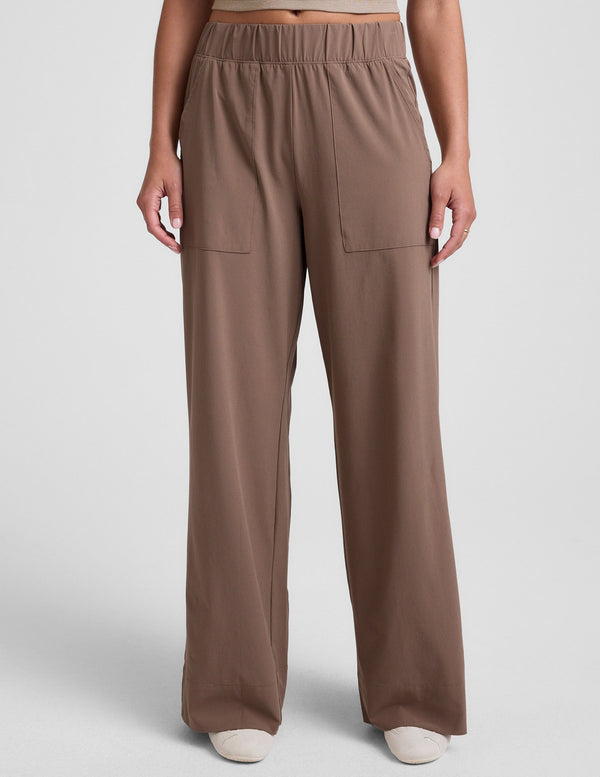 BEYOND YOGA EASY WIDE LEG PANT - KHAKI NN1263