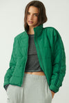 FREE PEOPLE MOVEMENT PIPPA PACKABLE PUFFER JACKET - VIRIDIAN 3648
