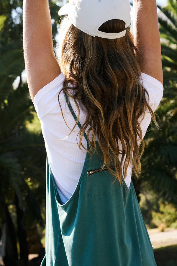 FREE PEOPLE MOVEMENT HOT SHOT ONESIE - IVY 9677