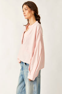 FREE PEOPLE JUDE LINEN - ROSEWATER 9250