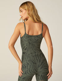 BEYOND YOGA SOFTMARK KEEP PACE BIKER JUMPSUIT - WILD LIFE PY6220
