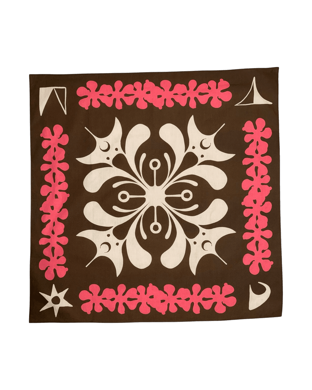 BRYCE BAKER XL BANDANA - BROWN
