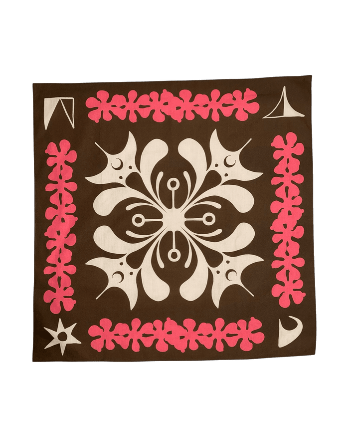 BRYCE BAKER XL BANDANA - BROWN