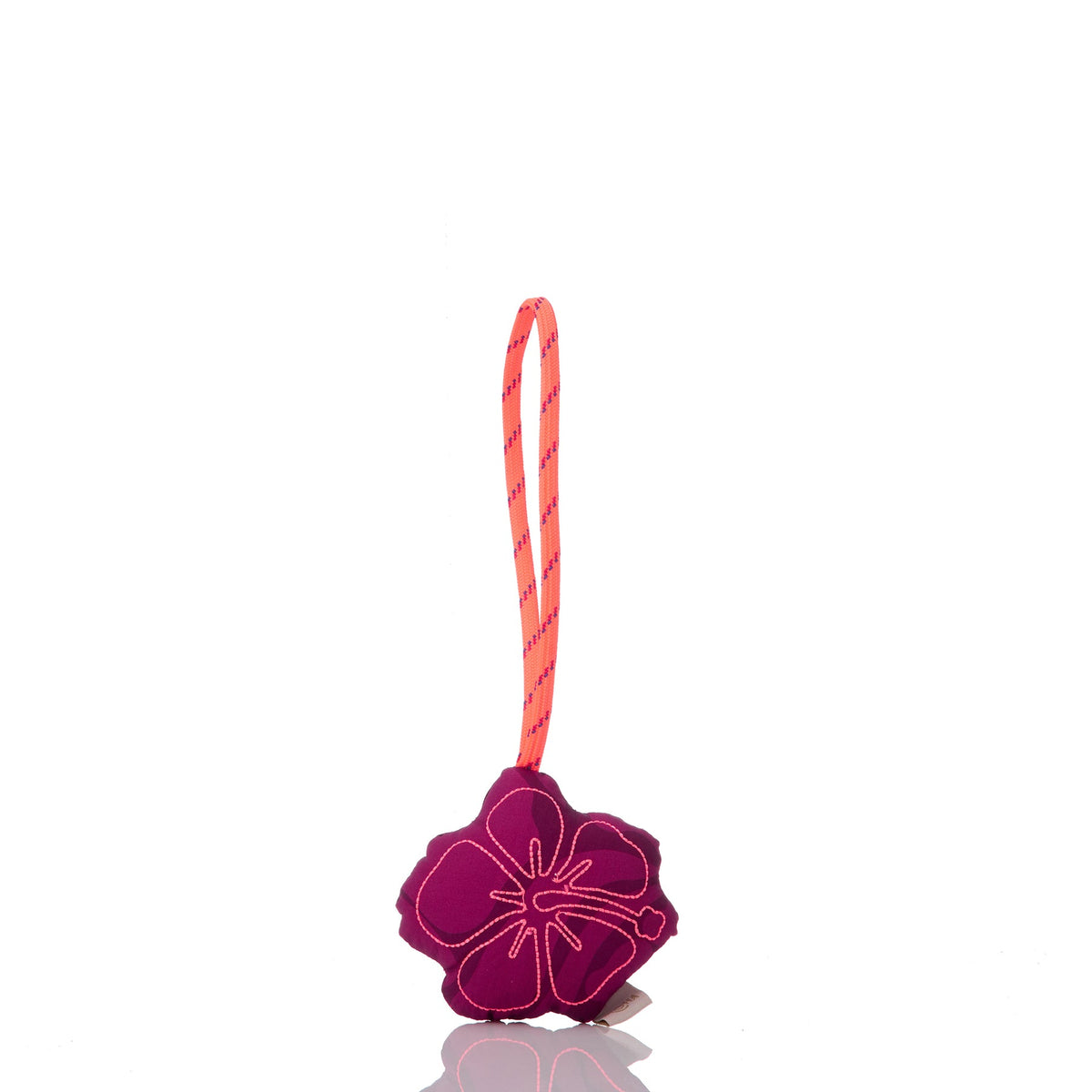 ALOHA COLLECTION PUFFY NYLON CHARM / HEIPUA / PLUM