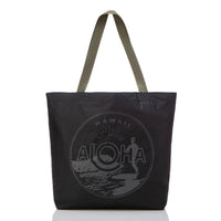 ALOHA COLLECTION REVERSIBLE TOTE / SEAL
