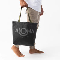 ALOHA COLLECTION REVERSIBLE TOTE / SEAL