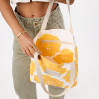 ALOHA COLLECTION REVERSIBLE TOTE / PUA ILIMA / GOLDEN