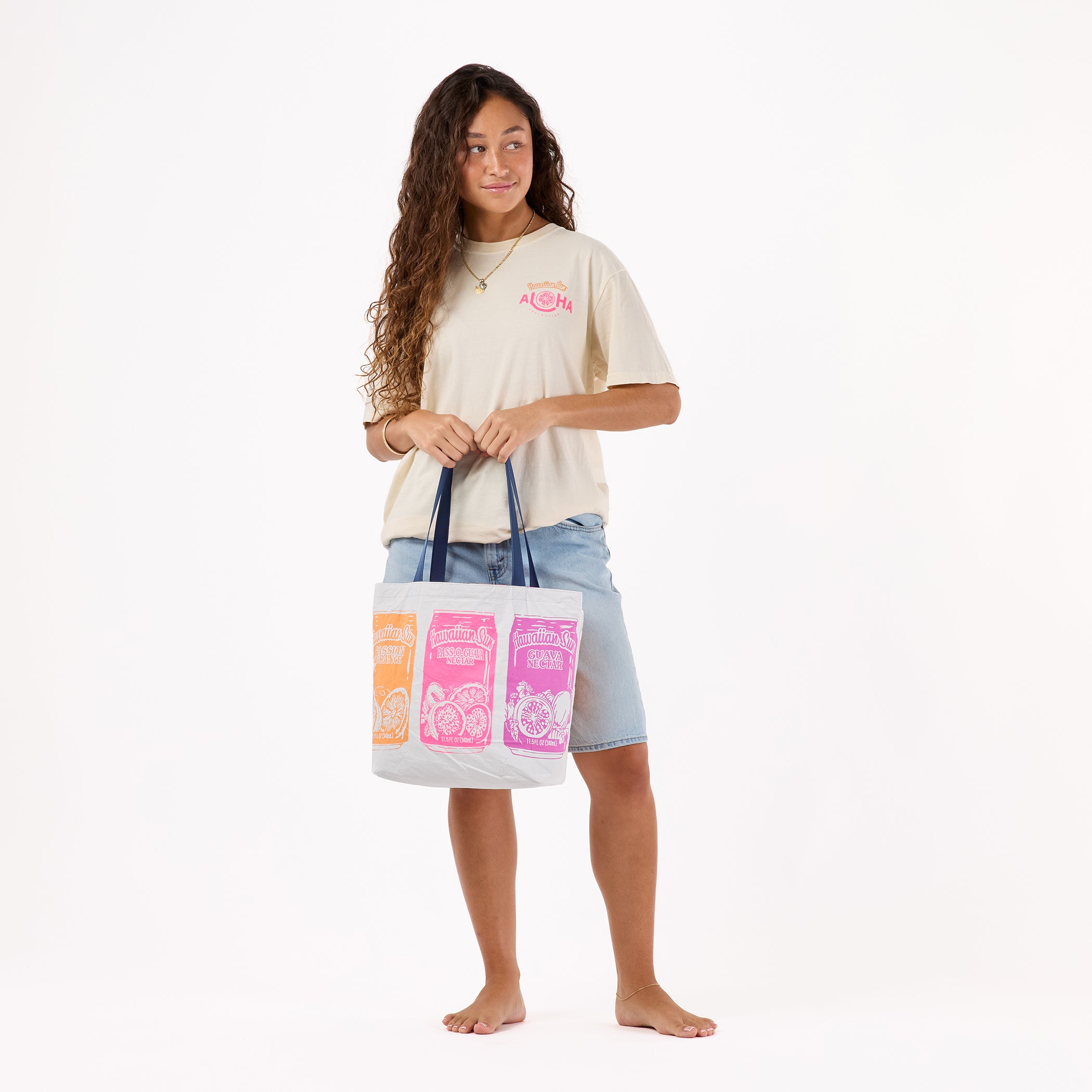 ALOHA Collection Hawaiian Sun リバーシブル ALOHA COLLECTION REVERSIBLE TOTE / HAWAIIAN SUN SUMMERTIME / POG